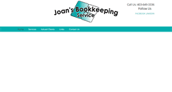 Desktop Screenshot of joansbookkeeping.com